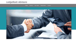 Desktop Screenshot of ledgerockadvisors.com